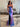 Cut Front Crystal Bodice Mermaid Long Prom Dress - Royal Blue