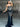 Two Pieces Sparkly Beading Illusion Ruched Long Mermaid Bodice Prom Dress - Black