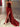 Strapless Ruched Bodice Mermaid Prom Dress With Drop - Red