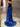 Strapless Ruched Bodice Mermaid Prom Dress With Drop - Royal Blue