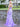 Strapless Sparkly Beading Pleated Bodice Long Mermaid Prom Dress With Slit - Lilac