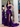 Cut Waist Sparkly Beading Illusion Ruched Bodice Long Mermaid Prom Dress With Slit - Purple