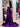 Cut Waist Sparkly Beading Illusion Ruched Bodice Long Mermaid Prom Dress With Slit - Purple