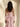 Sparkly Beading Big Bow Floral Long Mermaid Prom Dress With Drop Train in Pink Floral