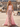 Sparkly Beading Big Bow Embroidery Ruched Lace Up Bodice Long Mermaid Prom Dress With Drop Train - Pink Floral
