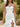 Ruched Pleated Ruffle Lace Up Bodice Long Mermaid Prom Dress in White