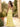 Ruched Pleated Ruffle Lace Up Bodice Long Mermaid Prom Dress in Yellow