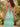 Ruched Pleated Ruffle Lace Up Bodice Long Mermaid Prom Dress in Mint Green