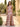 Ruched Pleated Ruffle Lace Up Bodice Long Mermaid Prom Dress in Blush Pink