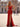 Hot Fix Crystal Ruched Bust Long Mermaid Prom Dress With Slit - Red