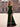 Hot Fix Crystal Ruched Bust Long Mermaid Prom Dress With Slit - Emerald Green