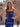 Hot Fix Crystal Ruched Bust Long Mermaid Prom Dress With Slit - Royal Blue