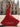 Two Pieces Ruched Bust Pleated Backless Long Mermaid Prom Dress With Slit - Red