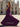 Two Pieces Ruched Bust Pleated Backless Long Mermaid Prom Dress With Slit - Plum