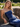 Strapless Sparkly Beading Satin Long Mermaid Prom Dress - Navy Blue