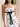 Black Polka Dot With Bow Front Ruffle Hem Long Mermaid Prom Dress in White
