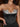 Sweetheart Neck Sparkly Crystal Bodice Mini Sheath Hoco Summer Dress in Black