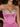 Sweetheart Neck Sparkly Crystal Bodice Mini Sheath Hoco Summer Dress in Hot Pink