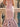 Strapless Polka Dot Bodice Maxi Formal Evening Dress in Pink