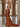 Bow Waist Spaghetti Strap Ruffle Mermaid Prom Dress With Slit - Burnt Orange