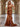 Bow Waist Spaghetti Strap Ruffle Mermaid Prom Dress With Slit - Burnt Orange