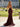 Deep V-Neck Crystal Mermaid Prom Dress in Burgundy
