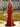 Deep V-Neck Crystal Mermaid Prom Dress in Red