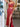 Two Pieces Sparkly Beading Illusion Bodice Mermaid Prom Dress With Slit - Red