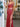 Two Pieces Sparkly Beading Illusion Bodice Mermaid Prom Dress With Slit - Red
