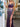 Two Pieces Sparkly Beading Illusion Bodice Mermaid Prom Dress With Slit - Purple