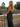 Halter Bow Back Bodice Pleated Long Mermaid Prom Dress in Black