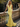 Halter Bow Back Bodice Pleated Long Mermaid Prom Dress in Yellow