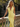 Halter Bow Back Bodice Pleated Long Mermaid Prom Dress in Yellow