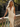 Halter Bow Back Bodice Pleated Long Mermaid Prom Dress in Champagne