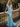 Halter Bow Back Bodice Pleated Long Mermaid Prom Dress in Baby Blue