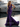 Halter Ruched Lace Up Bodice Mermaid Long Prom Dress - Purple