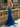 Sparkly Beading Cut Front Lace Up Ruched Bodice Long Mermaid Prom Dress in Roya Blue
