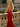 Sparkly Beading Cut Front Lace Up Ruched Bodice Long Mermaid Prom Dress in Red