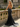 Sparkly Beading Cut Front Lace Up Ruched Bodice Long Mermaid Prom Dress in Black