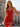Luxury Hot Fix Crystal Halter Corset Mermaid Long Prom Dress With Slit - Red