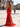 Luxury Hot Fix Crystal Halter Corset Mermaid Long Prom Dress With Slit - Red