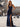 Luxury Hot Fix Crystal Halter Corset Mermaid Long Prom Dress With Slit - Navy Blue