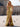 Luxury Hot Fix Crystal Halter Corset Mermaid Long Prom Dress With Slit - Gold