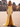 Luxury Hot Fix Crystal Halter Corset Mermaid Long Prom Dress With Slit - Yellow