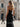 Spaghetti Shoulder Straps Bodice Pleated Mermaid Long Prom Dress With Slit - Black