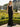 Backless V-Neck Satin Long Mermaid Prom Dress With Drop Train in Black