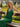 Backless V-Neck Satin Long Mermaid Prom Dress With Drop Train in Emerald Green