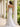 V-Neck Polka Dot Ribbon Bust Long  Mermaid Prom Dress in White