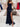 Off Shoulder Mermaid Prom Dress Long With Split - Navy Blue