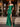 Off Shoulder Mermaid Prom Dress Long With Split - Emerald Green